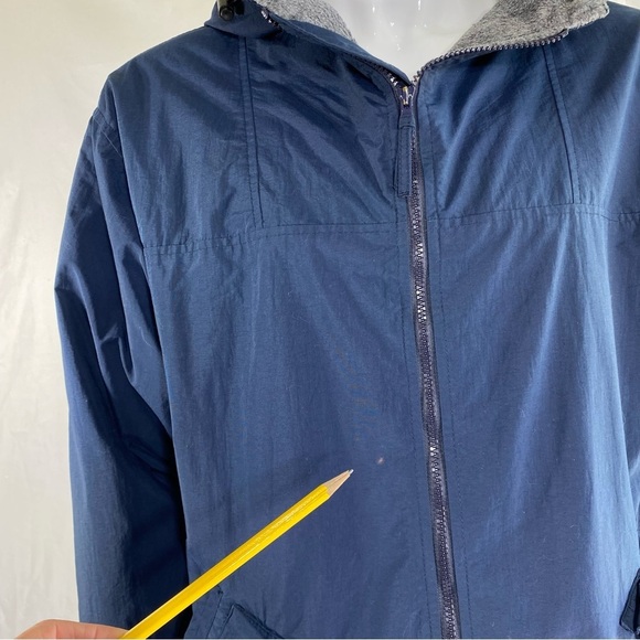 Roundtree & Yorke Men’s Fleece Lined Hooded Nylon Jacket - Picture 10 of 12